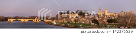 Avignon Panorama at Sunset Avignon Panorama at Sunset 142375529