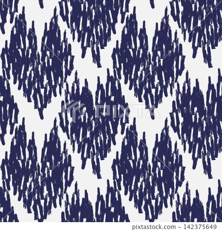 Blue Abstract Brush strokes pattern design for fashion textiles, graphics and crafts 142375649