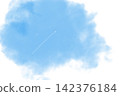 藍天和飛機雲彩 142376184