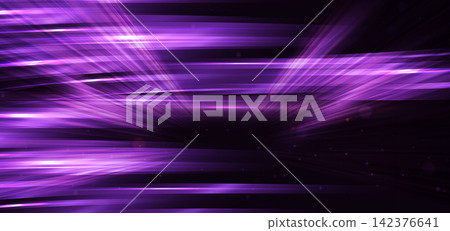 Modern technology background with luminous violet energy rays, sparkling light effects. Modern technology background with luminous violet energy rays, sparkling light effects. 142376641