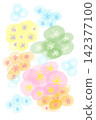 花園裡，可愛又繽紛的花朵靜靜綻放。 142377100