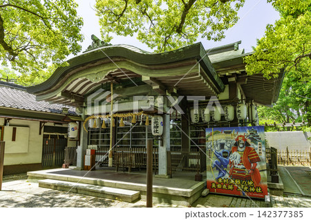 大阪府大阪市真田山參光神社參拜殿 142377385