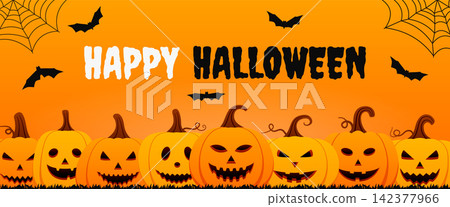 Happy Halloween Banner Happy Halloween Banner 142377966