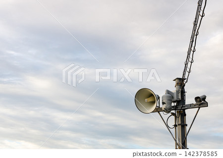 用於防災行政無線電系統的室外揚聲器變電站(室外揚聲器) 用於防災行政無線電系統的室外揚聲器變電站(室外揚聲器) 142378585
