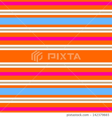 Border pattern, orange Border pattern, orange 142379665