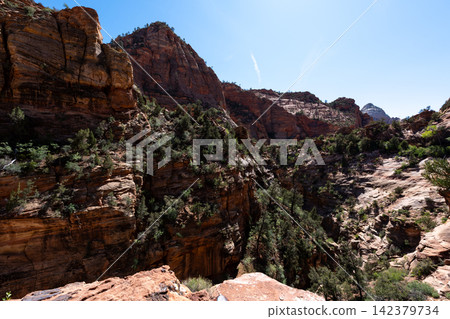 Zion Canyon Canyon Overlook Trail Zion Canyon Canyon Overlook Trail 142379734