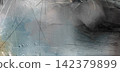Cold Blue Distressed Texture Backdrop 142379899