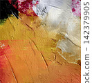 Warm Colorful Digital Texture Backdrop 142379905