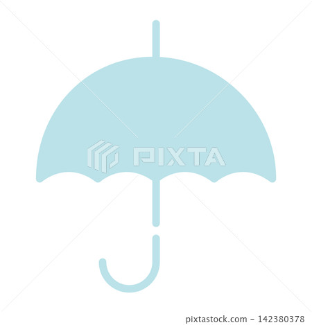 Illustration of umbrella 142380378