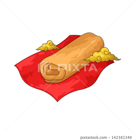 Illustration of Spring Roll Illustration of Spring Roll 142381340