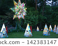 Windmills at the campsite 142383147