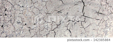 Cracked white paint surface texture Cracked white paint surface texture 142385864