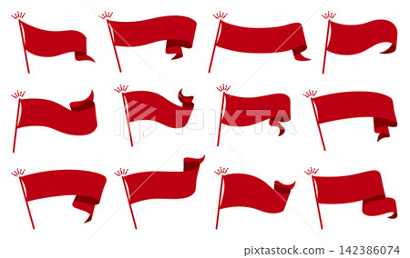 Triangular flag frame Triangular flag frame 142386074