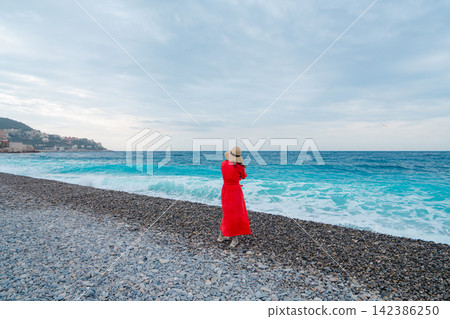 The beautiful sea and cityscape of Nice, France The beautiful sea and cityscape of Nice, France 142386250
