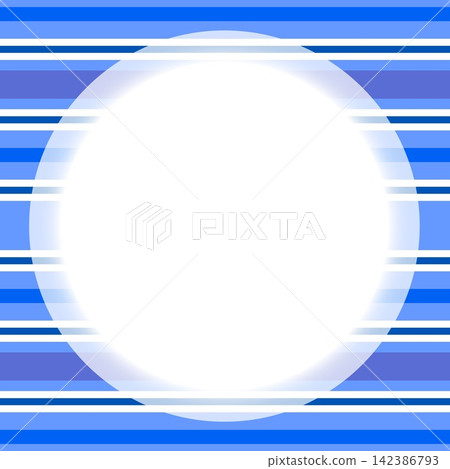 Frame, border pattern, white space, blue 142386793