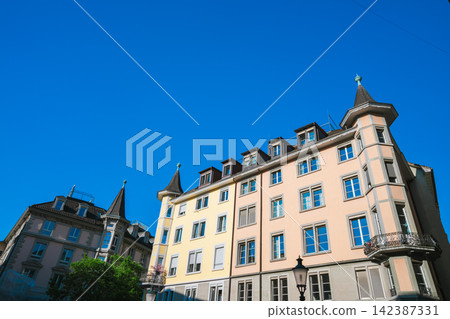 Beautiful scenery of Zurich Beautiful scenery of Zurich 142387331