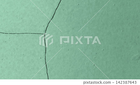 Cracked light green wall texture Cracked light green wall texture 142387643