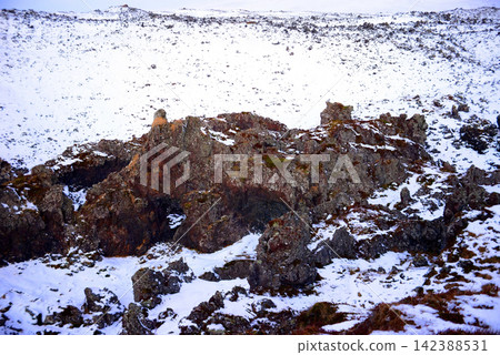 The Snowy Highlands of Iceland in Winter The Snowy Highlands of Iceland in Winter 142388531