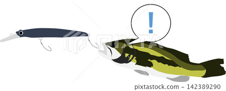 Fishing illustration Fishing illustration 142389290