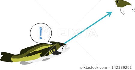 Fishing illustration Fishing illustration 142389291