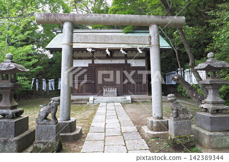 白畑神社（神奈川縣鎌倉市），供奉源賴朝。 142389344