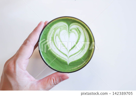 matcha green tea, milk green tea or matcha latte or matcha green tea latte or green tea matcha green tea, milk green tea or matcha latte or matcha green tea latte or green tea 142389705