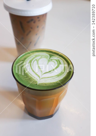 matcha green tea, milk green tea or matcha latte or matcha green tea latte or green tea matcha green tea, milk green tea or matcha latte or matcha green tea latte or green tea 142389710