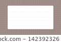 Mocha brown dotted grid, large memo frames, ample writing space. 142392326