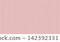 Smoky pink dotted grid, full-surface background with reddish-brown polka dots. 142392331