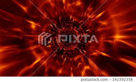 blazing red fire flare energy burst effect blazing red fire flare energy burst effect 142392356