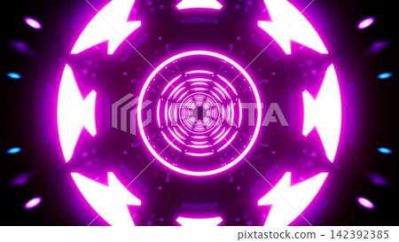geometric poly pattern purple tunnel light geometric poly pattern purple tunnel light 142392385