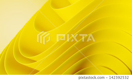 Modern fashion backdrop showcasing an intricate texture of concentric fabric waves and folds. Modern fashion backdrop showcasing an intricate texture of concentric fabric waves and folds. 142392532