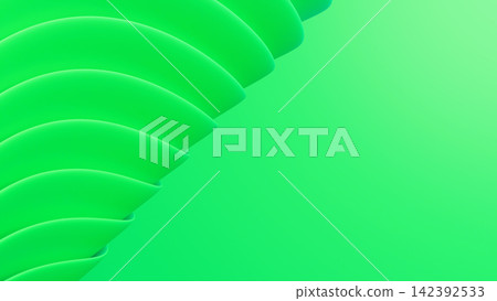 Modern fashion backdrop showcasing a detailed texture of concentric fabric waves and ripples. Modern fashion backdrop showcasing a detailed texture of concentric fabric waves and ripples. 142392533