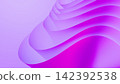 Minimalist luxury background showcasing concentric circular folds of smooth flowing silk fabric. 142392538