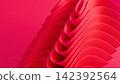 Stunning 3d wallpaper presenting a detailed design of concentric silk waves and folds. 142392564