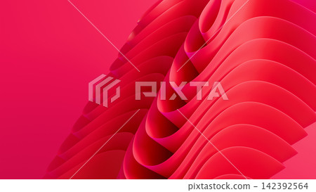 Stunning 3d wallpaper presenting a detailed design of concentric silk waves and folds. Stunning 3d wallpaper presenting a detailed design of concentric silk waves and folds. 142392564