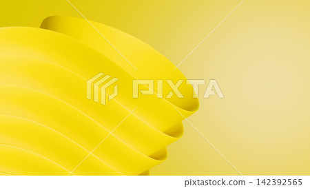 Stunning 3d wallpaper presenting a detailed design of concentric silk waves and folds. 142392565