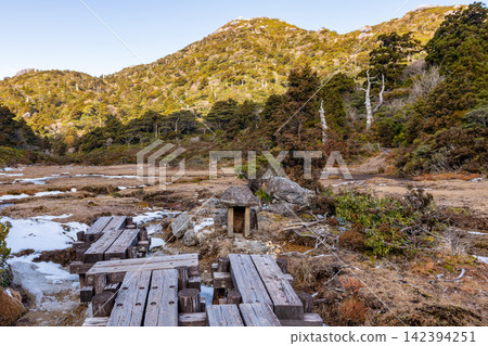 Yakushima World Natural Heritage Site: Hana-no-e River and Shrine (Winter) Yakushima World Natural Heritage Site: Hana-no-e River and Shrine (Winter) 142394251
