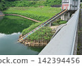 Higashi Arakawa Dam, reservoir surface, June 142394456