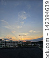 Beautiful sunset sky 142394639