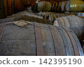 Whiskey barrels, storage facilities 142395190