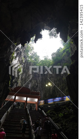 Spectacular View from the Batu Caves in Malaysia 142395415