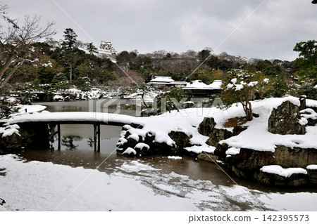 彥根城與日本庭園：冬日里的國寶 142395573
