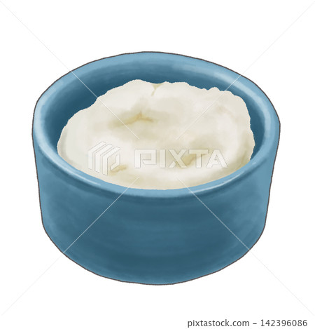 乳清乾酪插圖 乳清乾酪插圖 142396086