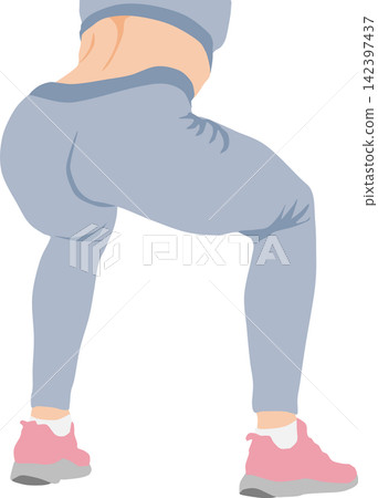 Illustration of a woman on a diet Illustration of a woman on a diet 142397437