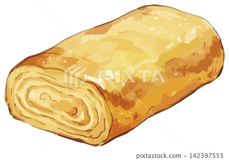 An illustration of a mouthwatering omelet An illustration of a mouthwatering omelet 142397555