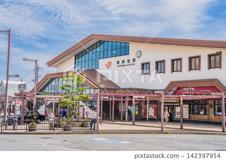 從靜岡縣御殿場市御殿場站前看到的景色 從靜岡縣御殿場市御殿場站前看到的景色 142397954