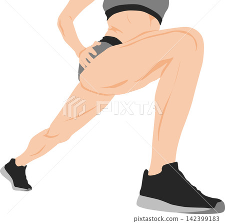 Illustration of a woman on a diet Illustration of a woman on a diet 142399183