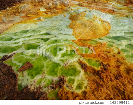 Danagil Desert and Dallol Volcano, Ethiopia Danagil Desert and Dallol Volcano, Ethiopia 142399411