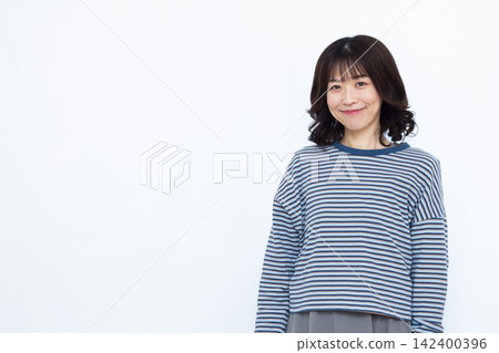 A woman with a smile A woman with a smile 142400396